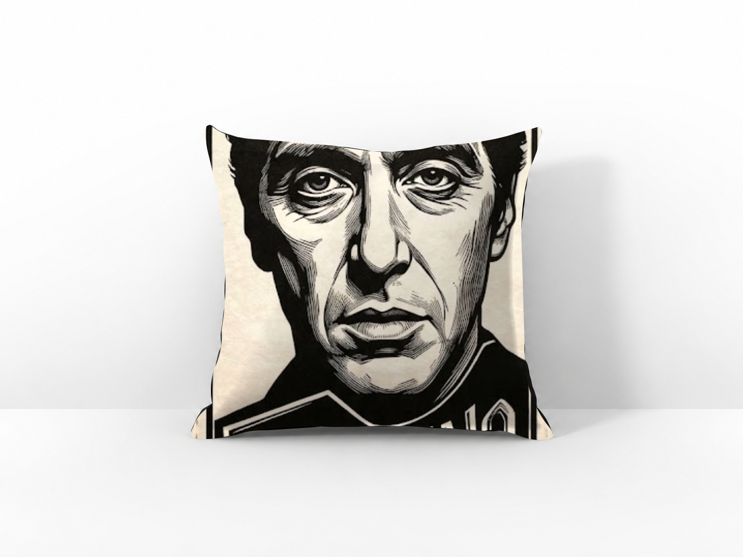 Coussin Acteur américain célèbre ALPACINO par ALAOUI youssef – OUBELLE