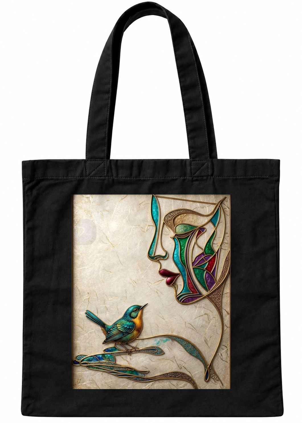 Sac tote Bonjour l'oiseau par ALAOUI youssef – OUBELLE