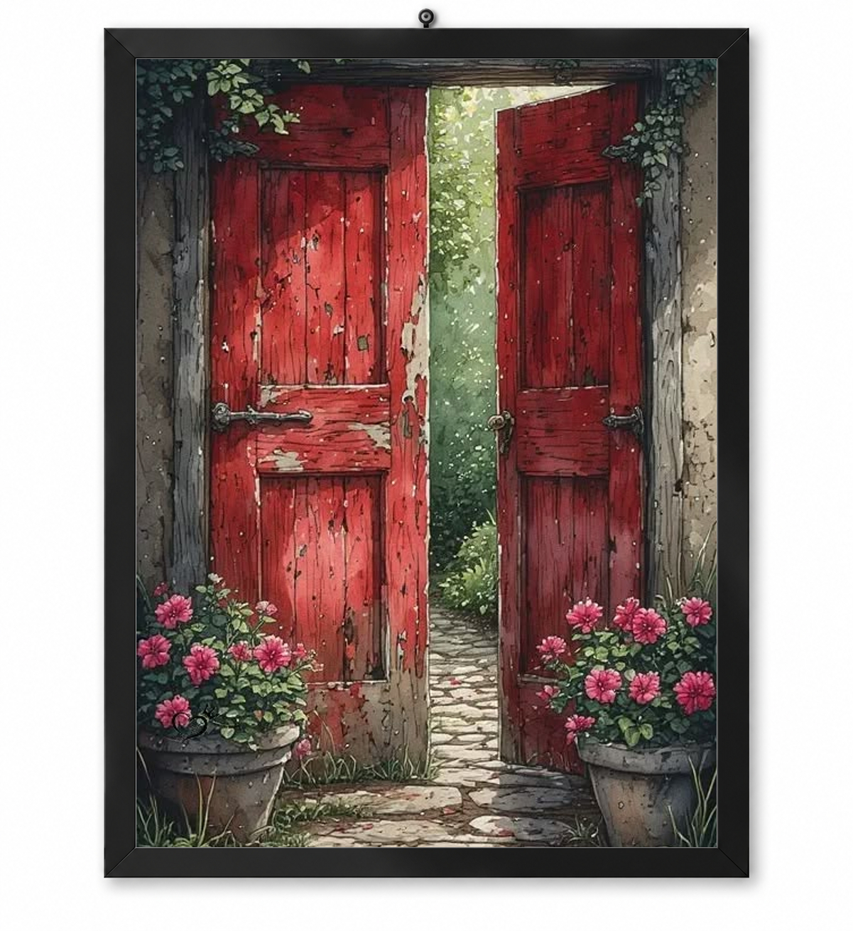 Whispers Behind the Red Door