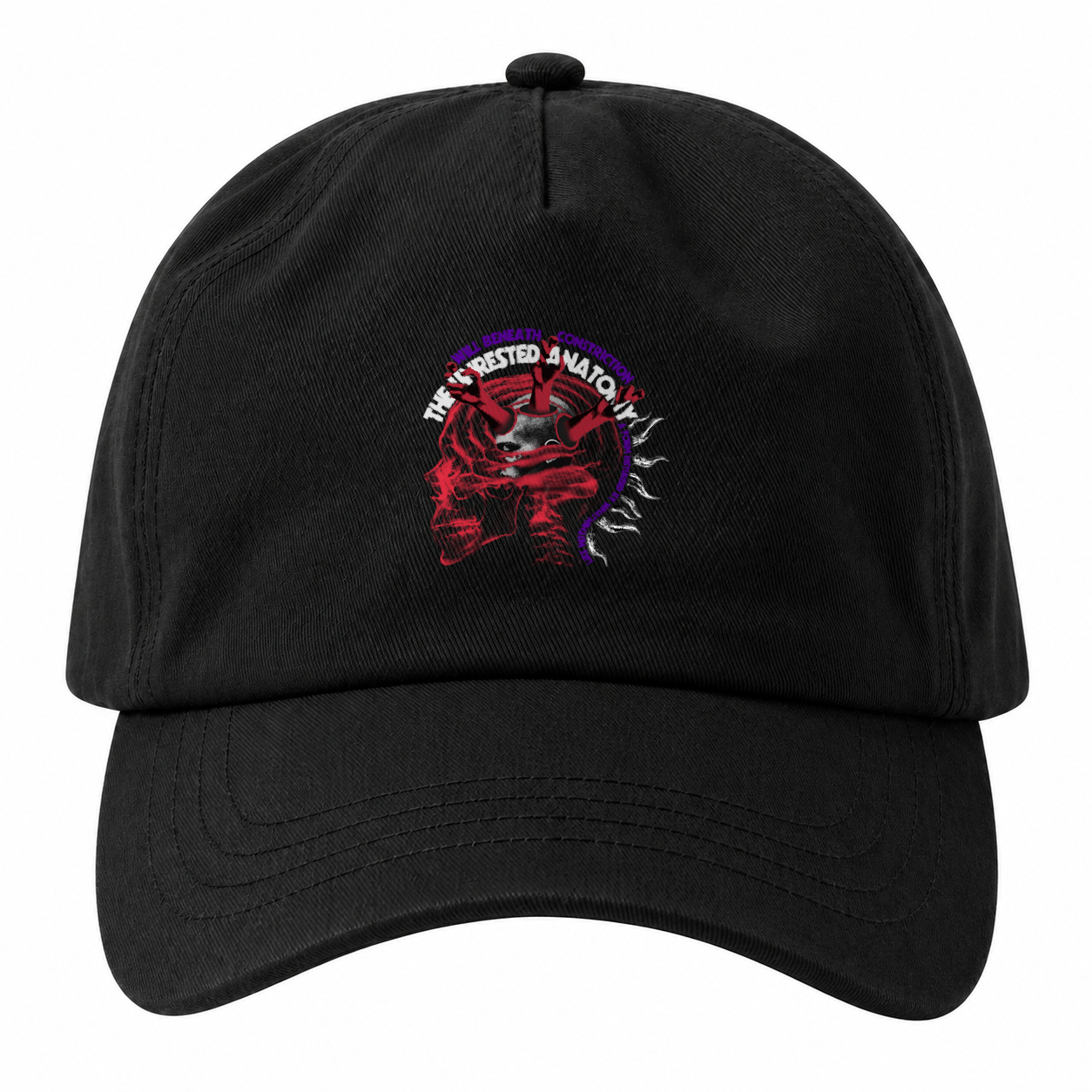 The Unrested Anatomy T‑Shirt Design