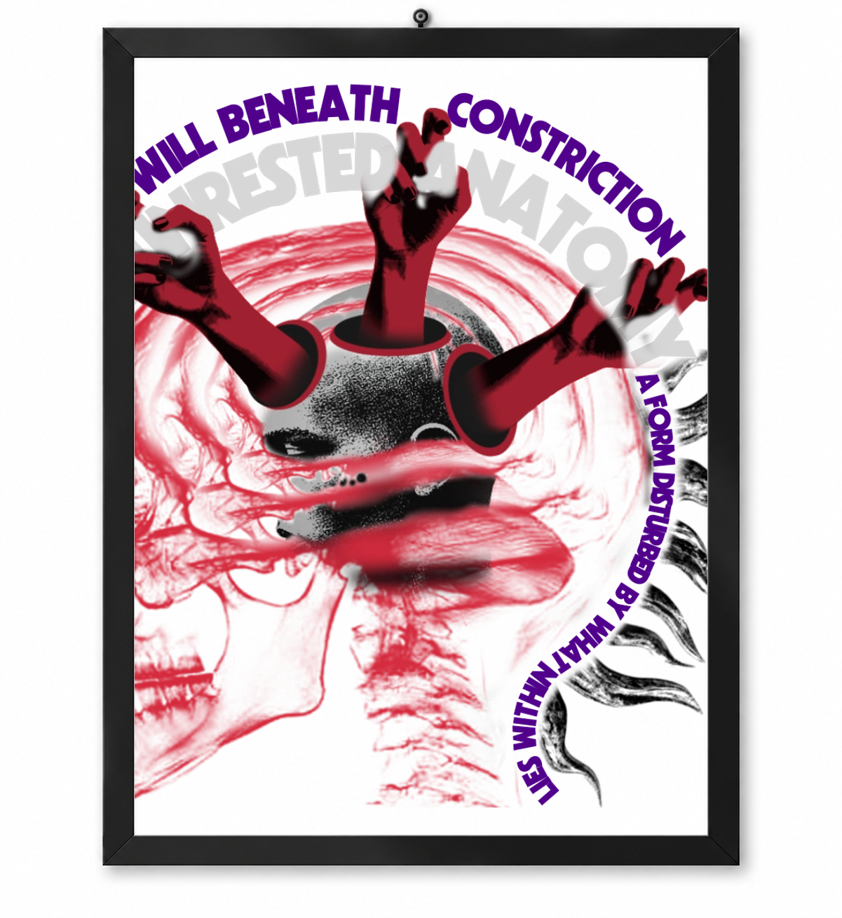 The Unrested Anatomy T‑Shirt Design