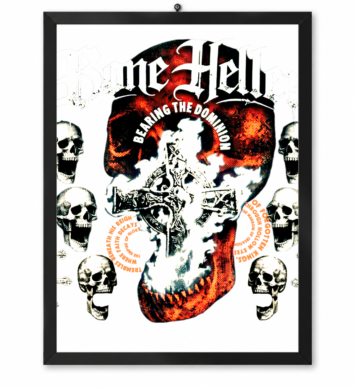 Affiche Bone Heller par Designflows – OUBELLE