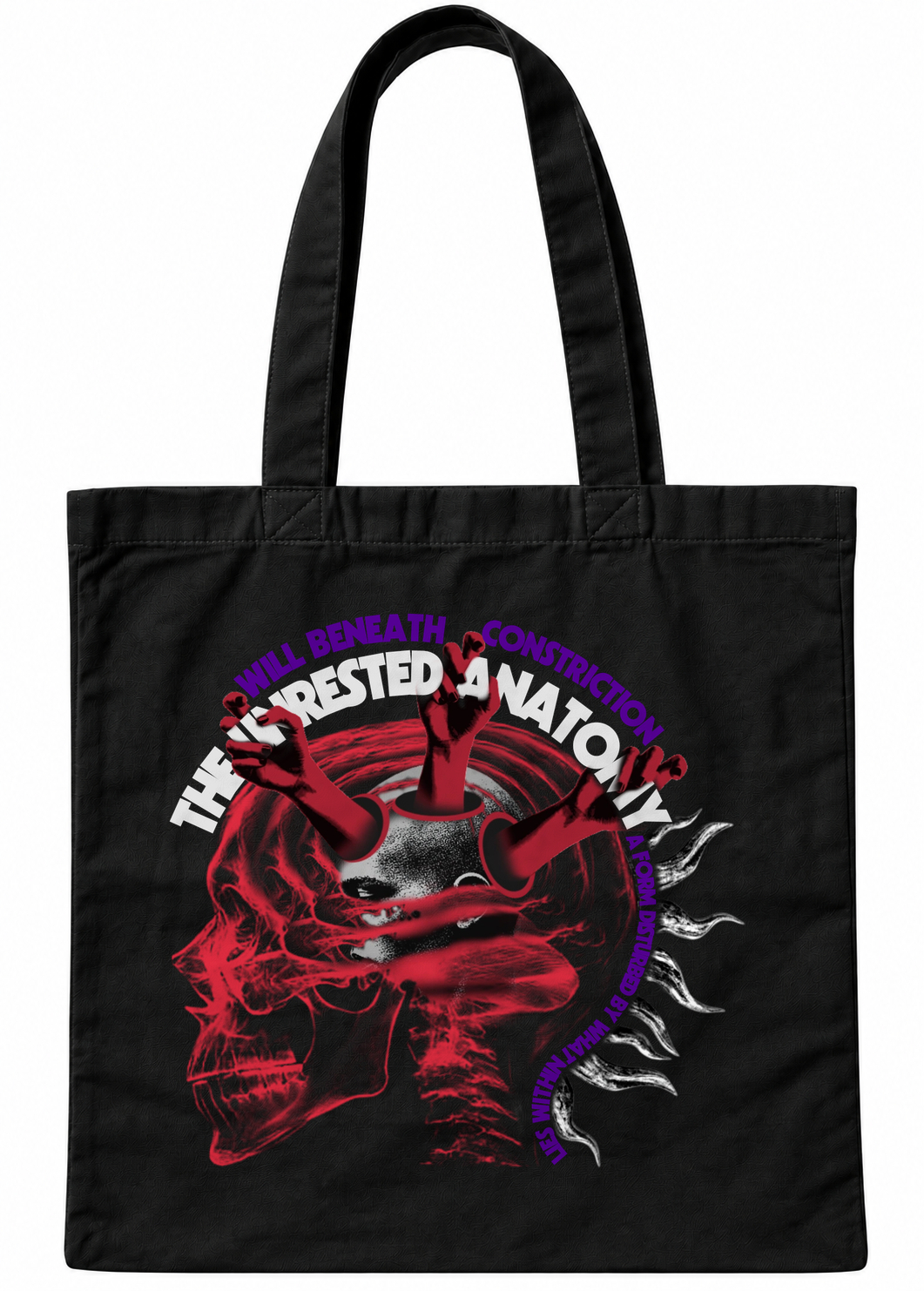 The Unrested Anatomy T‑Shirt Design